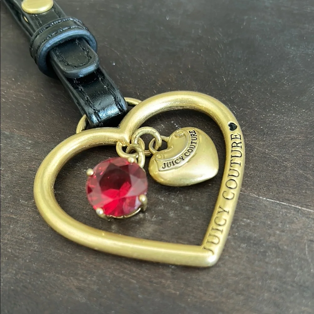 Juicy Couture Vintage bag Charm key fab/holder